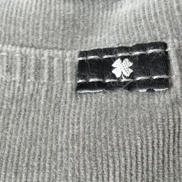 Lucky Brand Charlie Skinny Gray Soft Handcrafted Corduroy Jeans- Size: 10/30A - Picture 12 of 15